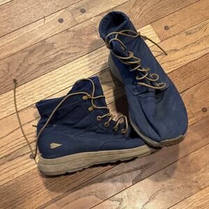 Blue High-Top Running and Hiking Men's Boots Sz 12.5